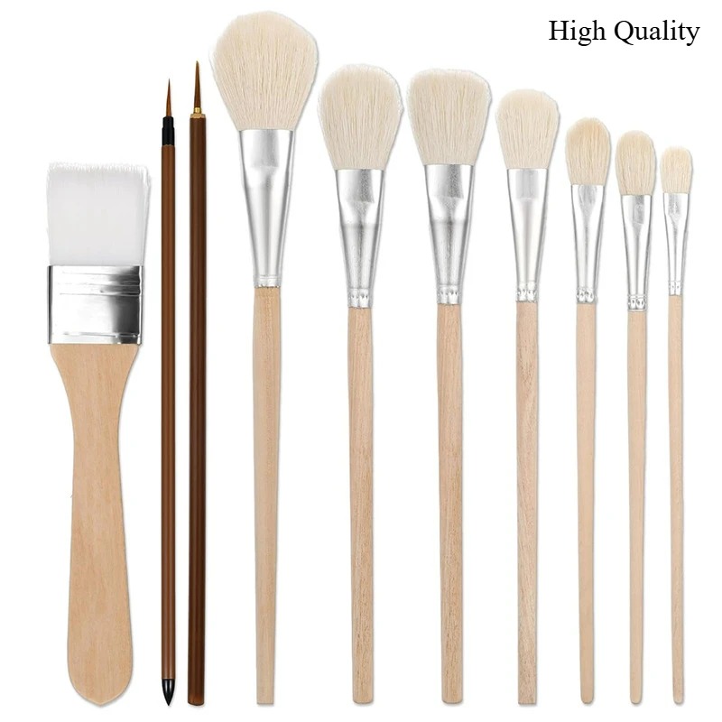 Gouache Paint Set - 7/10/11 Pcs Professional Goat Hair Blend
