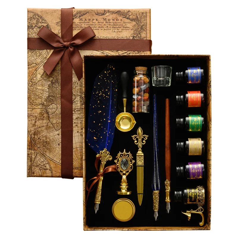 Batik Wax Kit - Cổ Lông Vũ Nhúng Bút Bộ