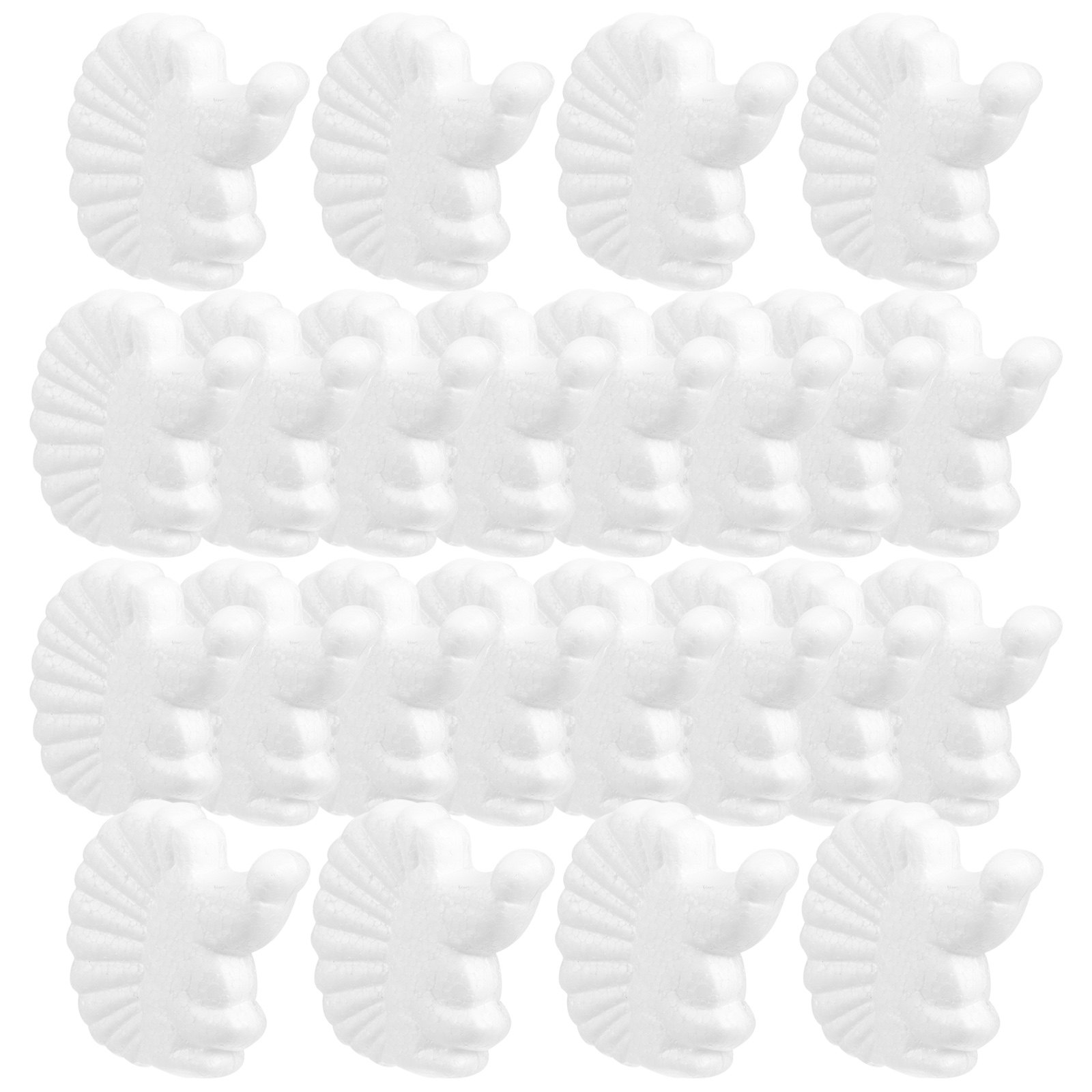 Art Craft For Kids - 50Pcs Blank Foam Hedgehog Animal Crafts