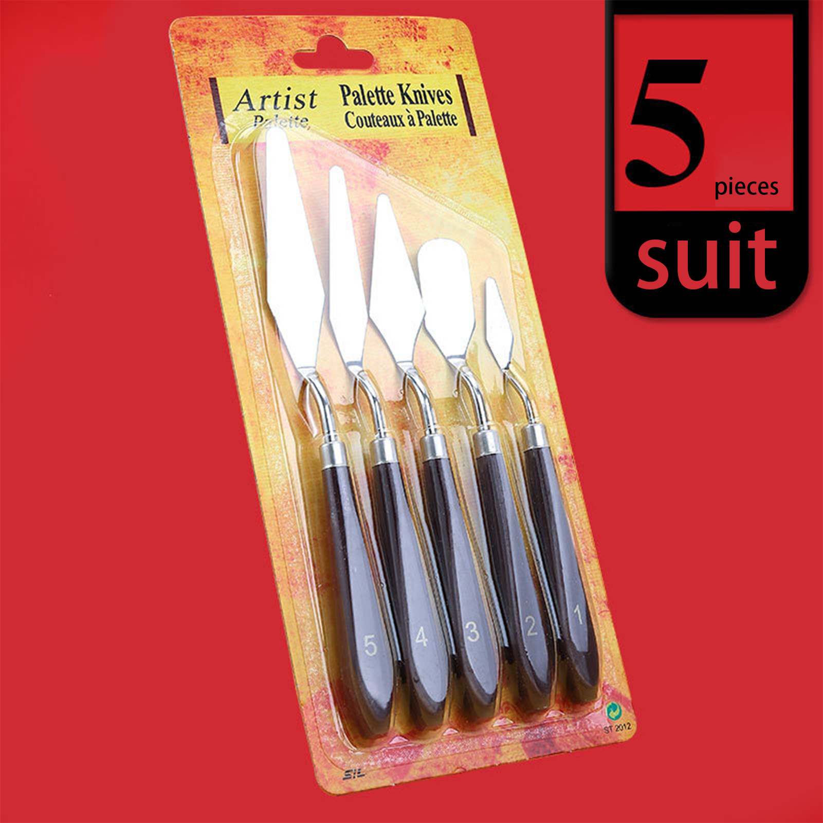 Gouache Paint Set - 5pcs Art Oil Painting Scraper Paint