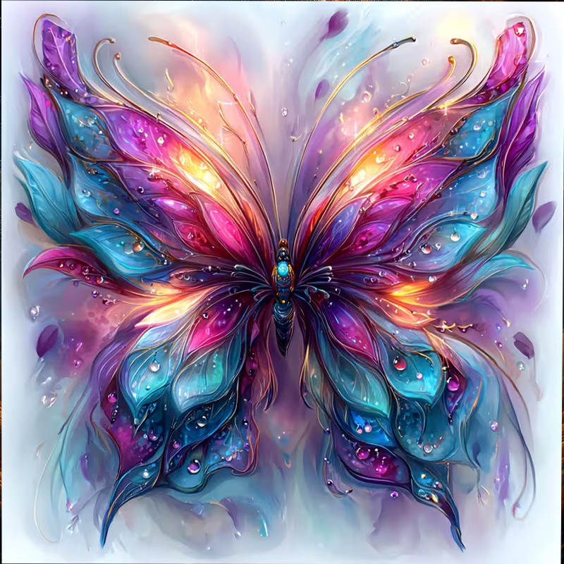 Art Craft Butterfly - Dreamy Butterfly 5D DIY Diamond Painting