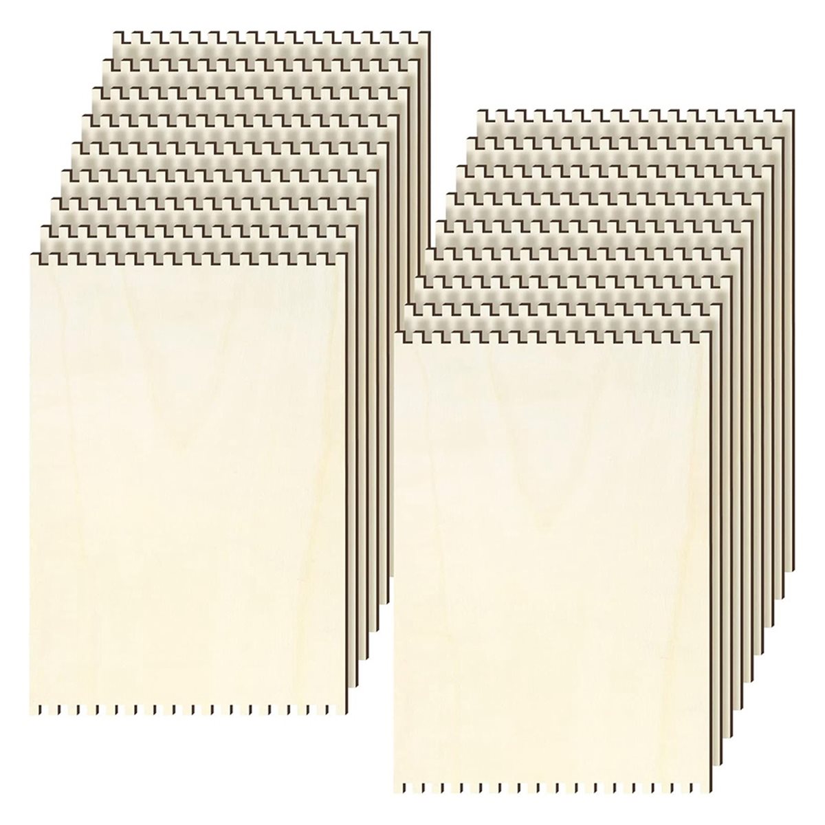 18 Pcs Beginners Wooden Notche - đánh giá và giá Art Craft For Kids