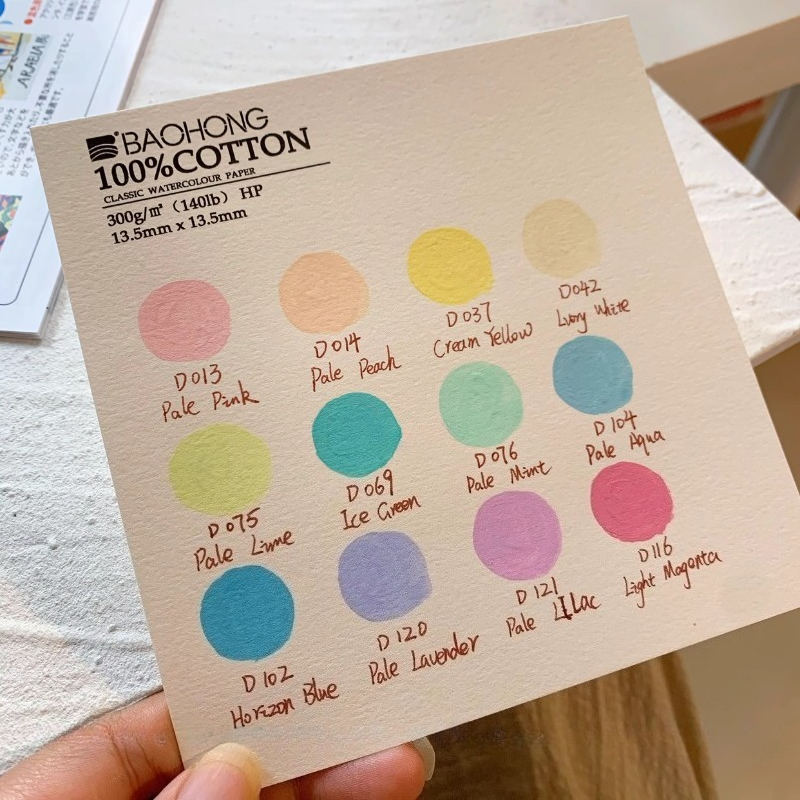 Holbein12 Color Opaque Acrylic - đánh giá và giá Gouache Paint Set