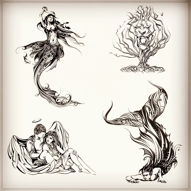 New Art Girl Stamps Mermaid lo - đánh giá và giá Art Craft Umbrella