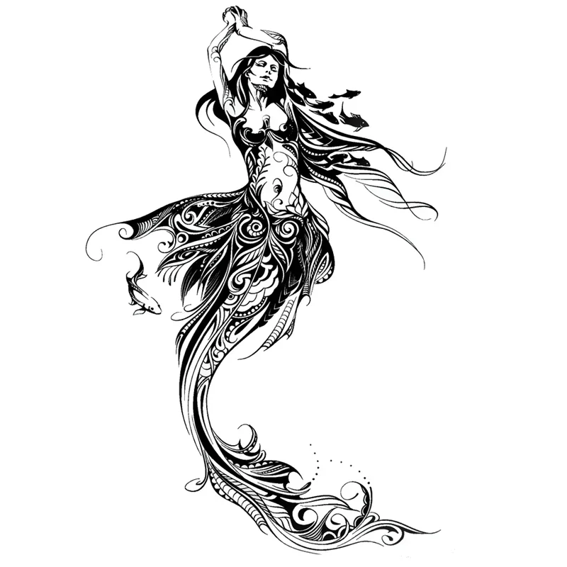 New Art Girl Stamps Mermaid lo - đánh giá và giá Art Craft Umbrella