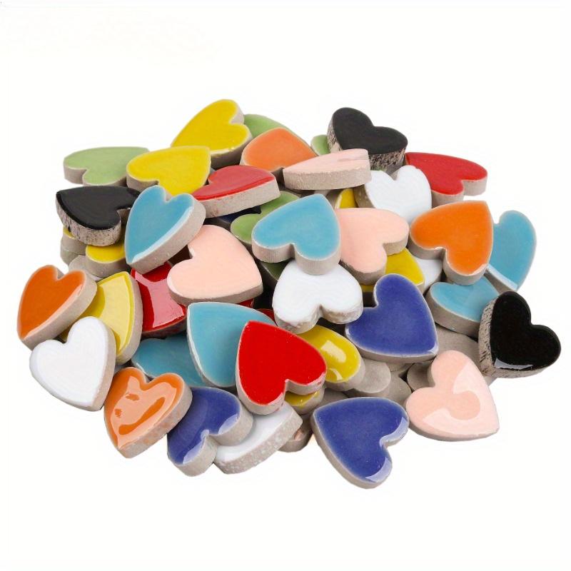 Heart Shaped Ceramic Mosaic Ti - đánh giá và giá Art Craft Door