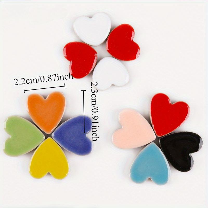 Heart Shaped Ceramic Mosaic Ti - đánh giá và giá Art Craft Door