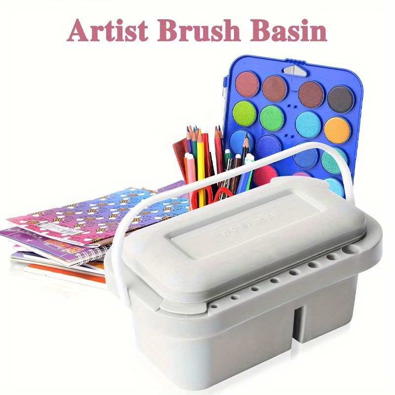 3-in-1 Paint Brush Cleaner Bas - đánh giá và giá Gouache Paint Set