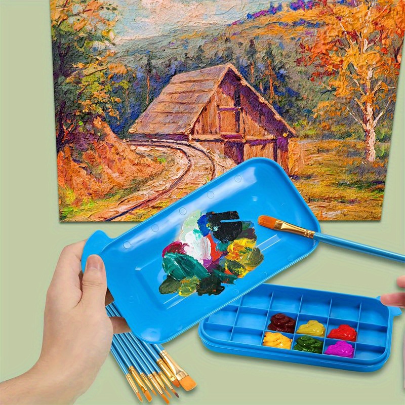 3-in-1 Paint Brush Cleaner Bas - đánh giá và giá Gouache Paint Set