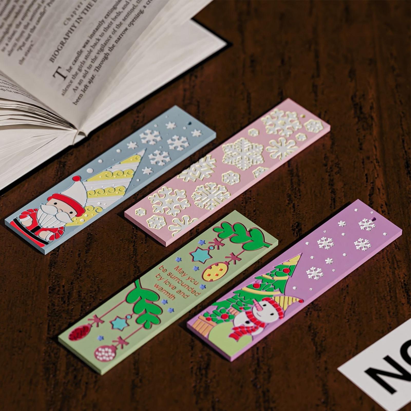 Bookmark Mold 4 Pieces Silicon - đánh giá và giá Art Craft Door