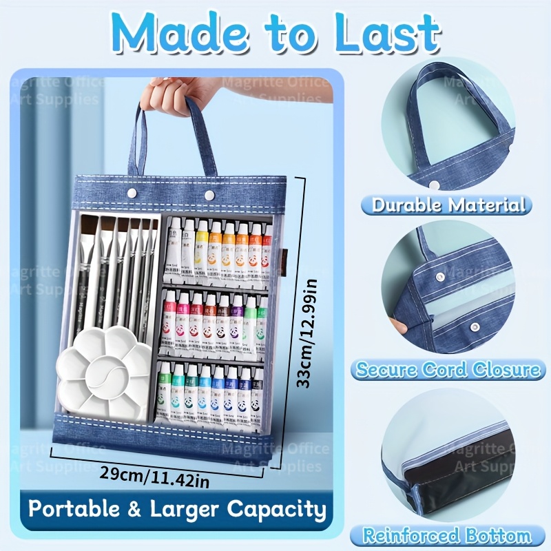 Back to School 42/48/54/66 pcs - đánh giá và giá Gouache Paint Set