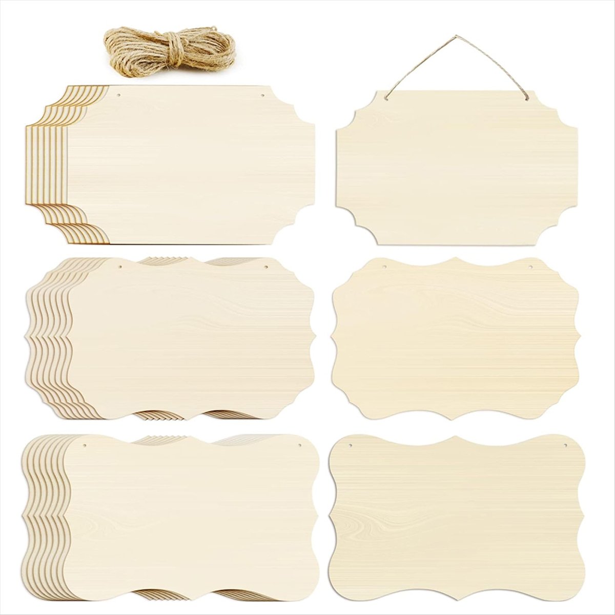 A56K 24 Pcs Unfinished Hanging - đánh giá và giá Art Craft Door