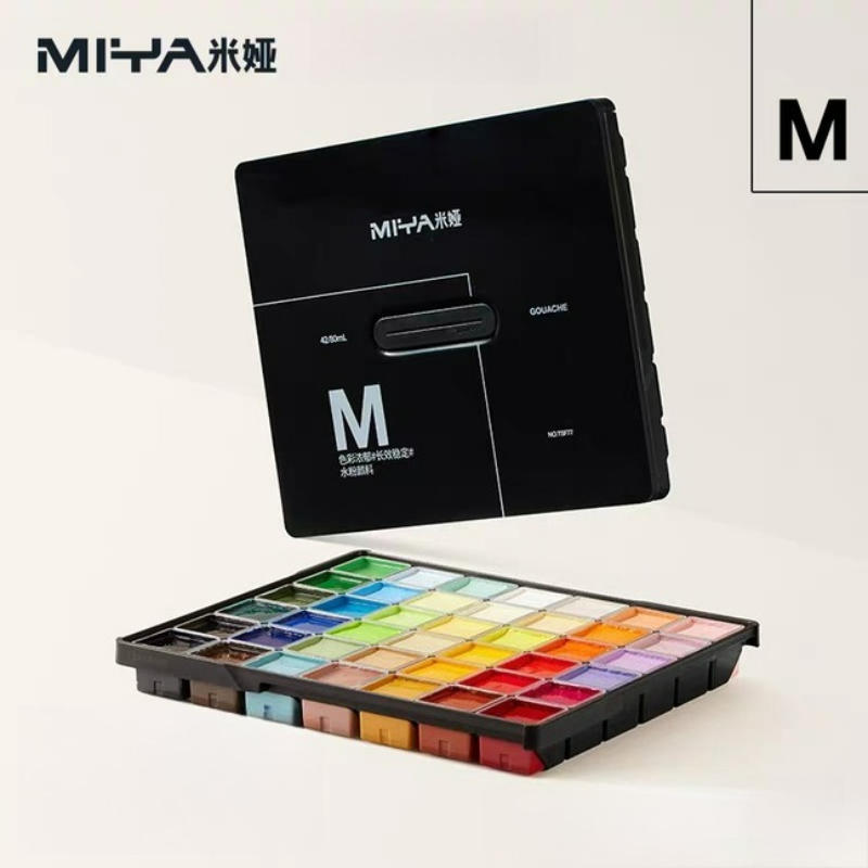 MIYA Gouache Paint Jelly Set M - đánh giá và giá Gouache Paint Set