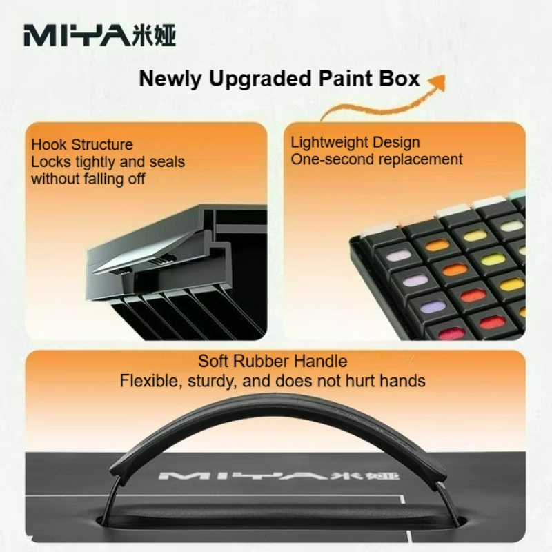 MIYA Gouache Paint Jelly Set M - đánh giá và giá Gouache Paint Set