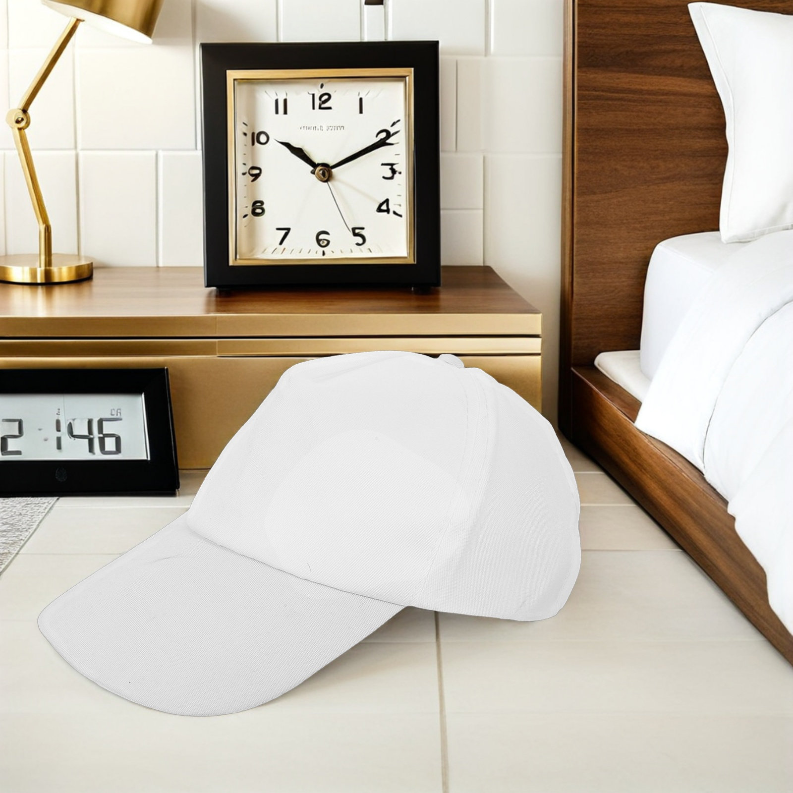 1Set Kids White Baseball Caps  - đánh giá và giá Art Craft For Kids