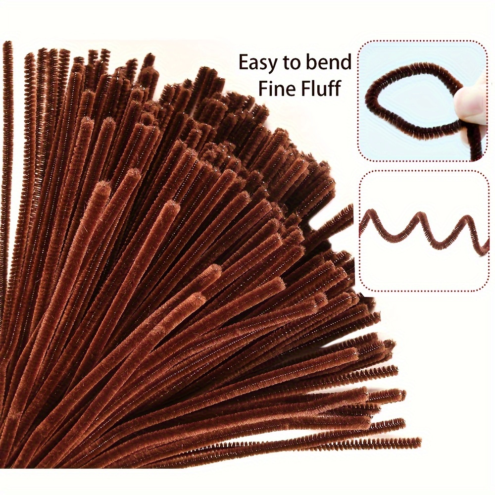 100 Pcs Coffee Pipe Cleaners,P - đánh giá và giá Art Craft For Kids