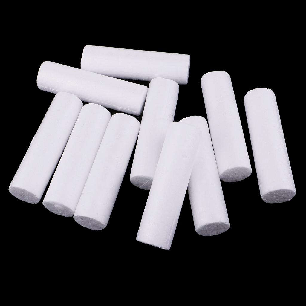10 Pieces Blank White Cylinder - đánh giá và giá Art Craft For Kids