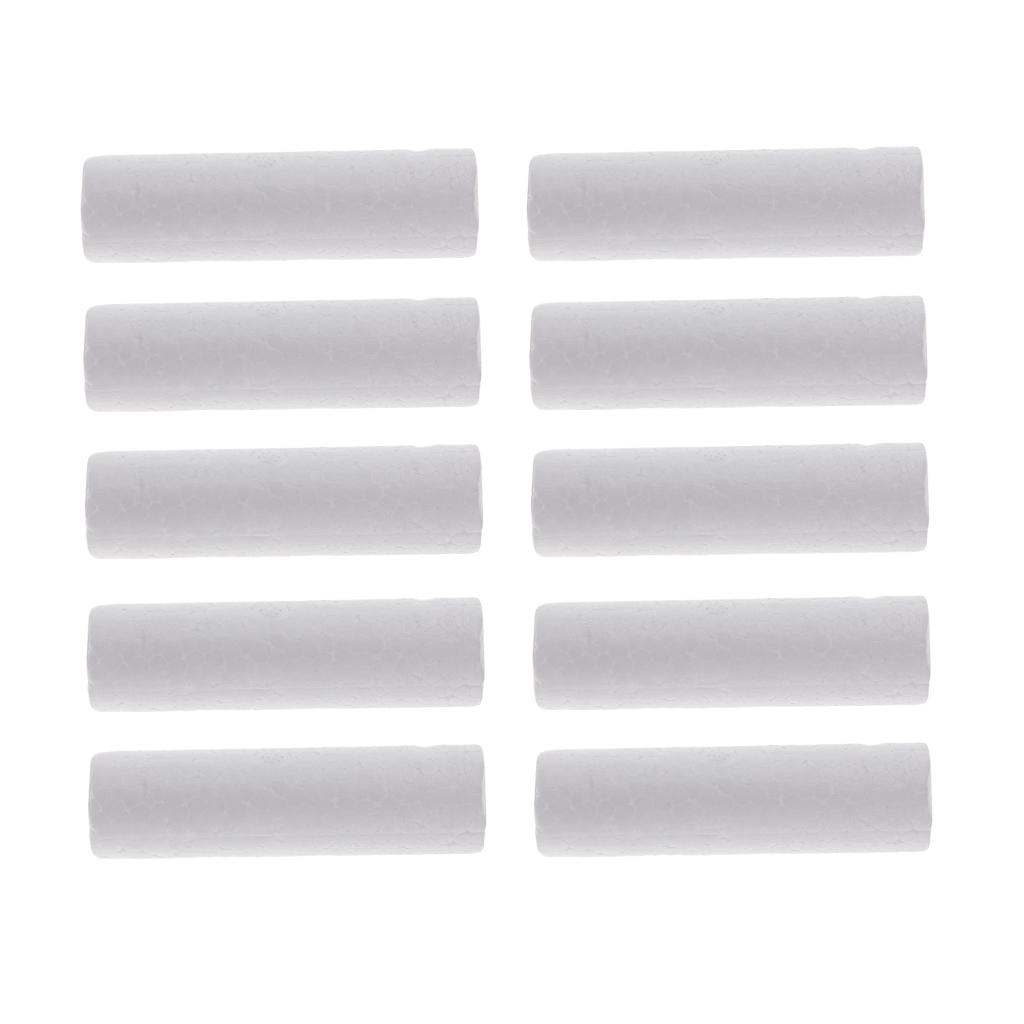 10 Pieces Blank White Cylinder - đánh giá và giá Art Craft For Kids