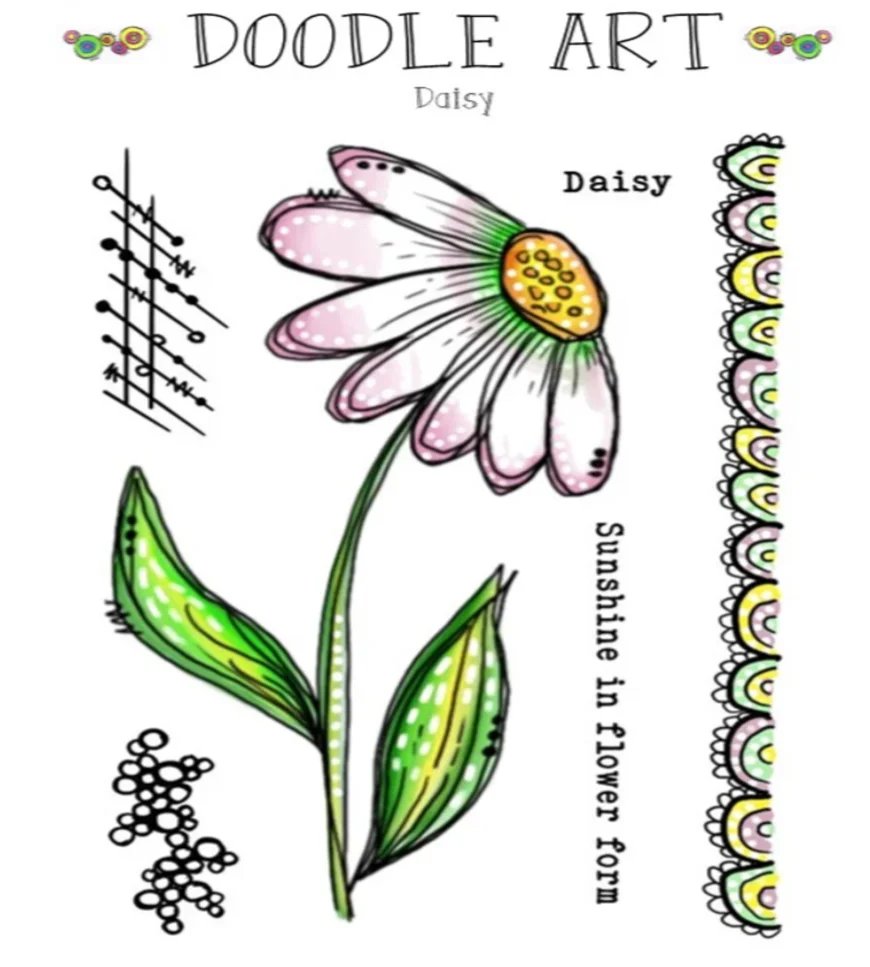 2026 New A6 Doodle Art Stamps  - đánh giá và giá Art Craft Umbrella