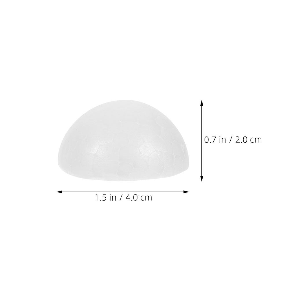 100Pcs Polystyrene Foam White  - đánh giá và giá Art Craft For Christmas