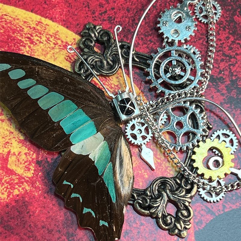 Steampunk Butterfly Frame DIY  - đánh giá và giá Art Craft Butterfly