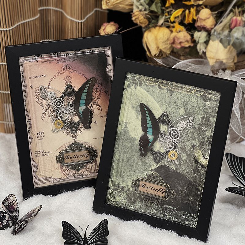 Steampunk Butterfly Frame DIY  - đánh giá và giá Art Craft Butterfly