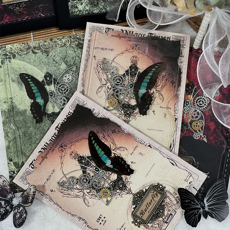 Steampunk Butterfly Frame DIY  - đánh giá và giá Art Craft Butterfly