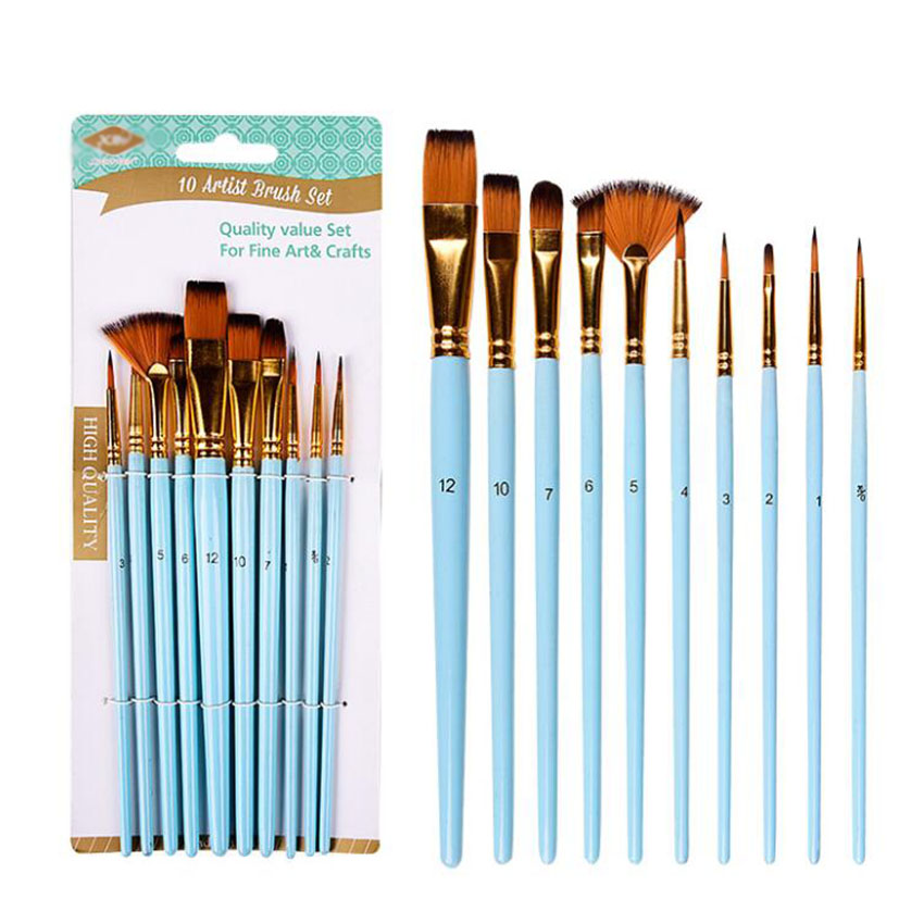 10 Cái/bộ Màu Nước Gouache Bút - đánh giá và giá Gouache Paint Set