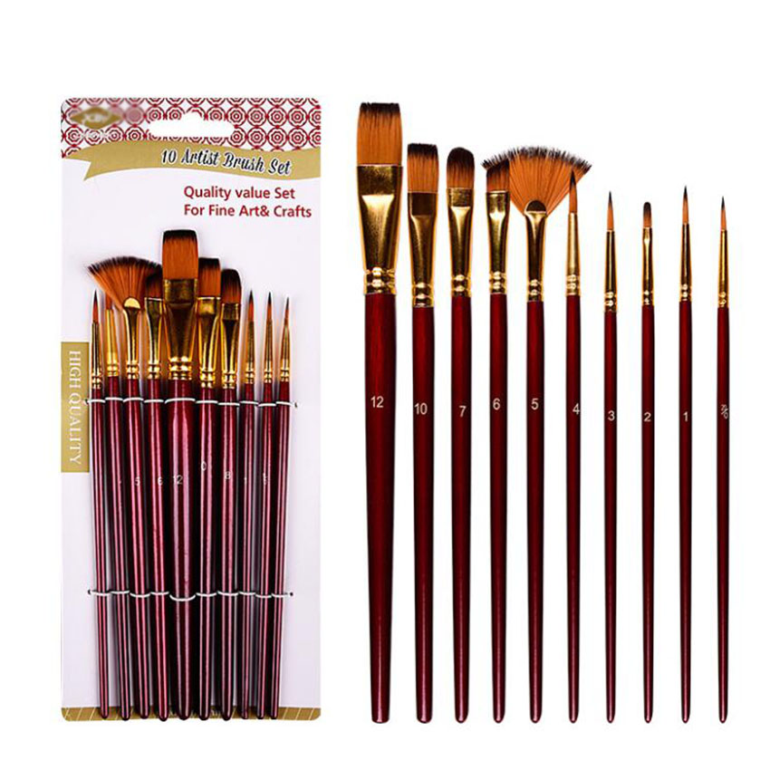 10 Cái/bộ Màu Nước Gouache Bút - đánh giá và giá Gouache Paint Set