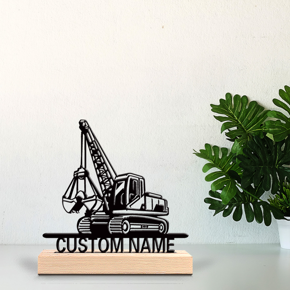 1pc tractor Customized Letter  - đánh giá và giá Art Craft Wood