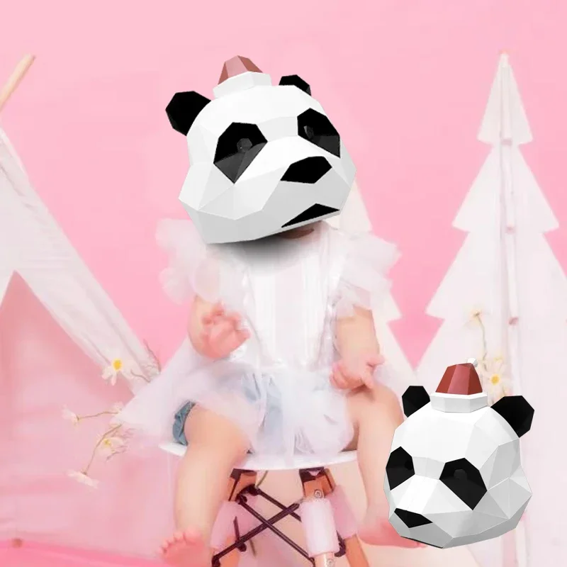 Christmas Panda Mask Paper Mod - đánh giá và giá Art Craft For Christmas