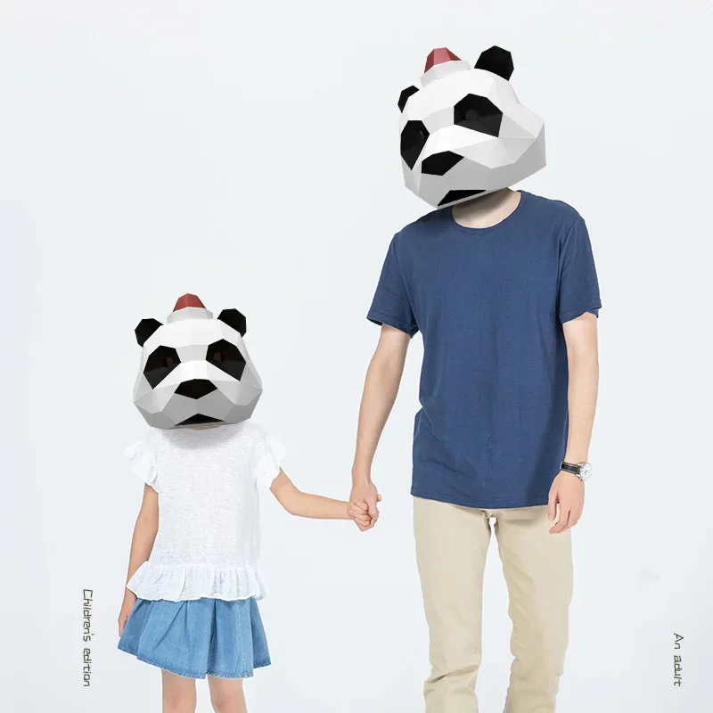 Christmas Panda Mask Paper Mod - đánh giá và giá Art Craft For Christmas