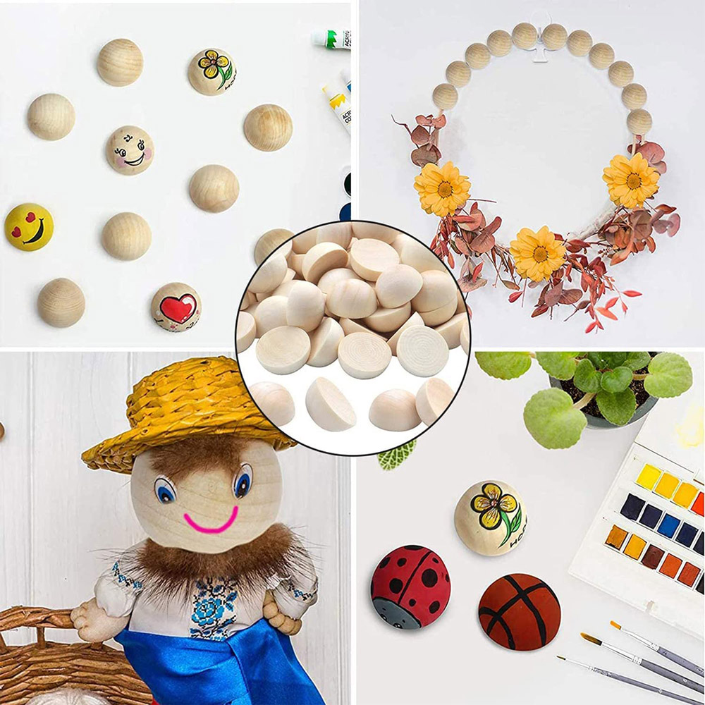 Một Nửa Bóng Gỗ Đính Hạt Chưa  - đánh giá và giá Art Craft For Christmas