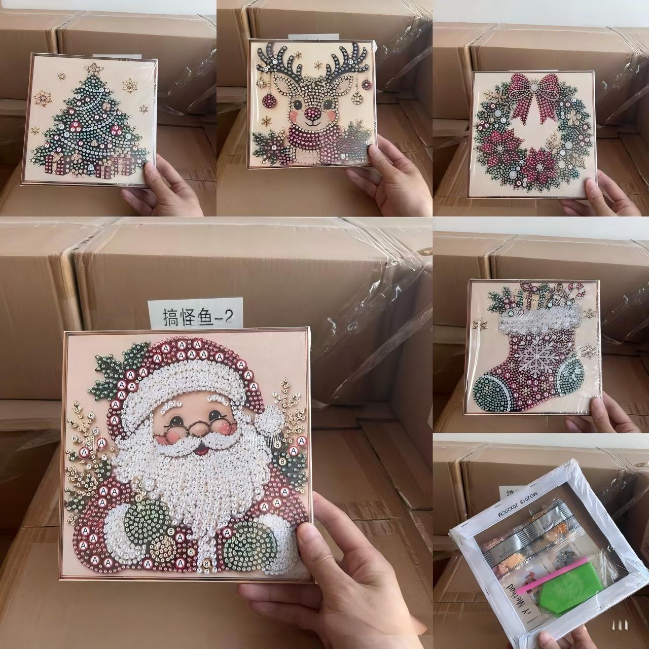 Christmas Pearl Diamond Painti - đánh giá và giá Art Craft Gifts For Adults
