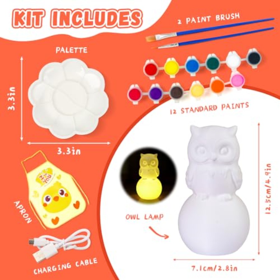 Paint Your Own Lamp Kit, Arts  - đánh giá và giá Art Craft Night