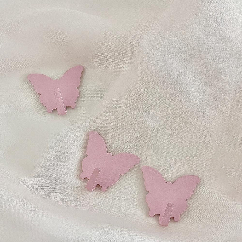 3PC Pink White Butterfly Shape - đánh giá và giá Art Craft Butterfly