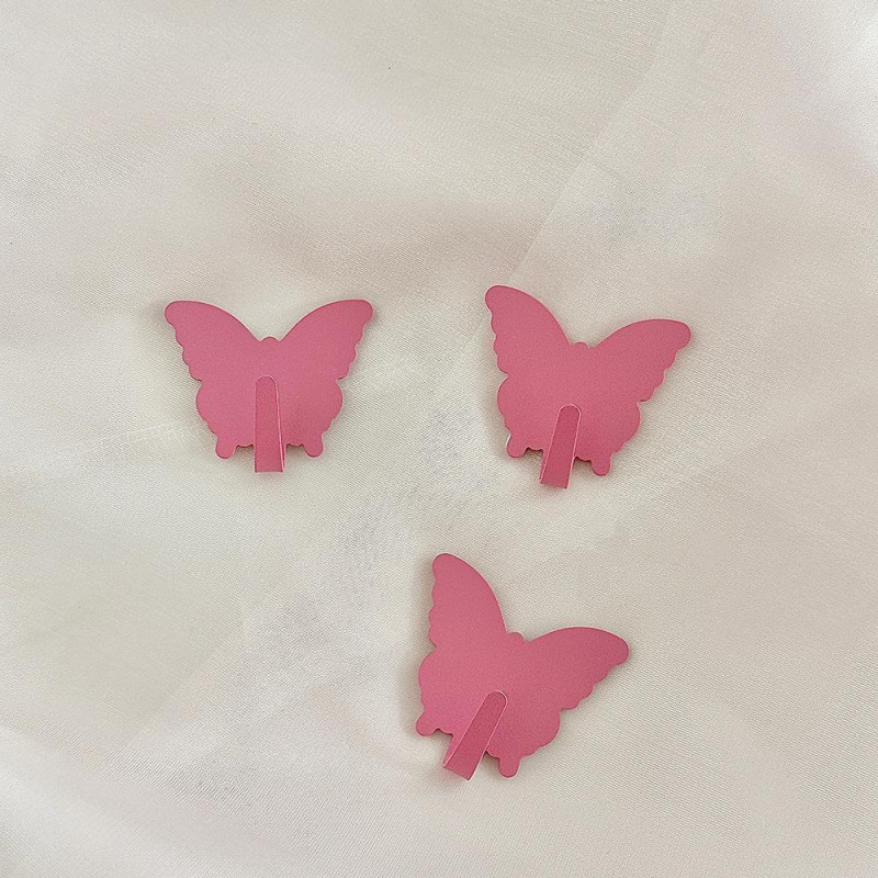 3PC Pink White Butterfly Shape - đánh giá và giá Art Craft Butterfly