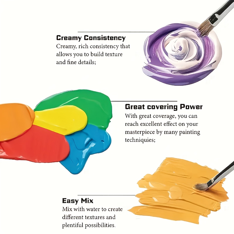 Gouache Paint Set - Artist Gra - đánh giá và giá Gouache Paint Set