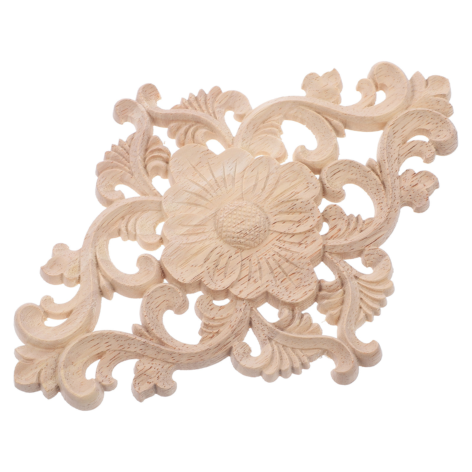 1Pcs Wood Onlay Solid Wood Car - đánh giá và giá Art Craft Door