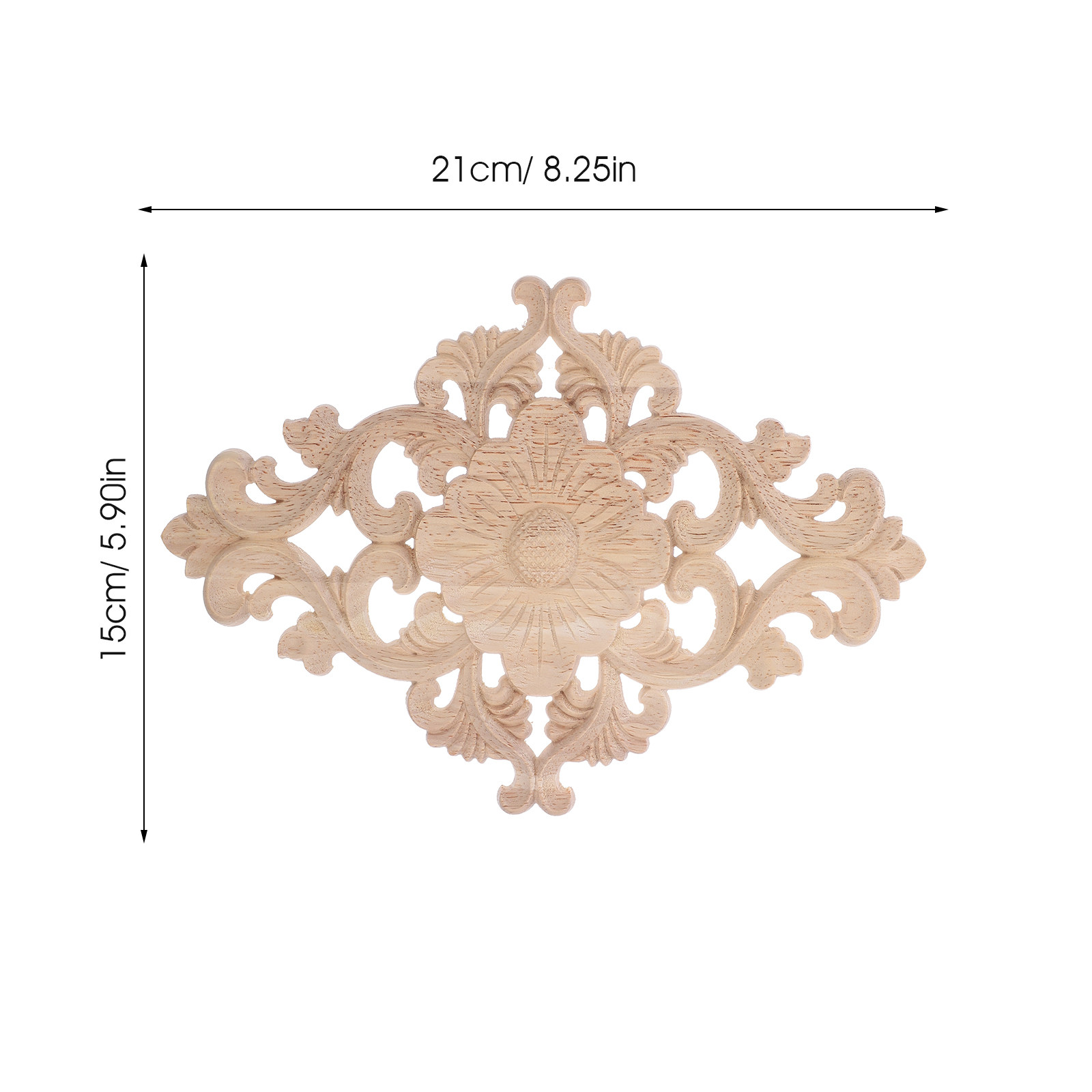 1Pcs Wood Onlay Solid Wood Car - đánh giá và giá Art Craft Door