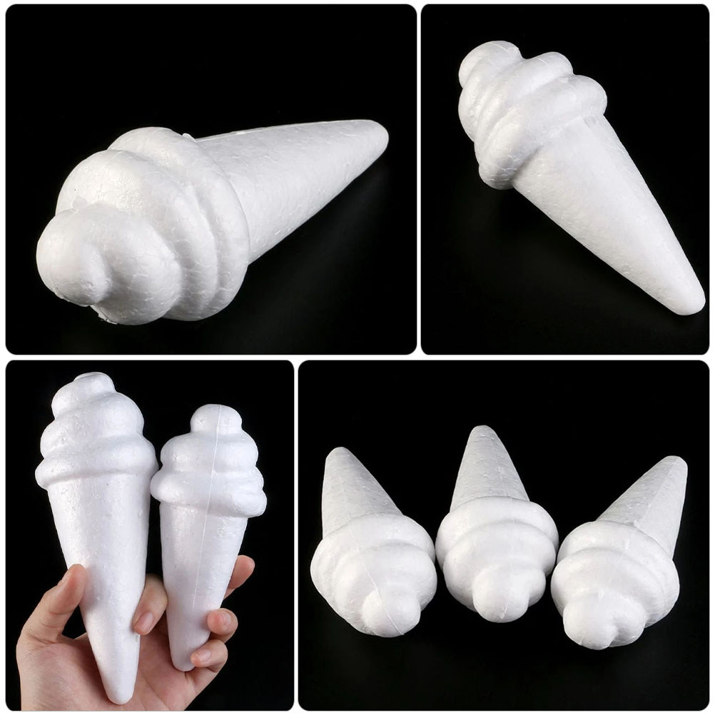 8Pcs Unfinished Ice Cream Foam - đánh giá và giá Art Craft For Kids
