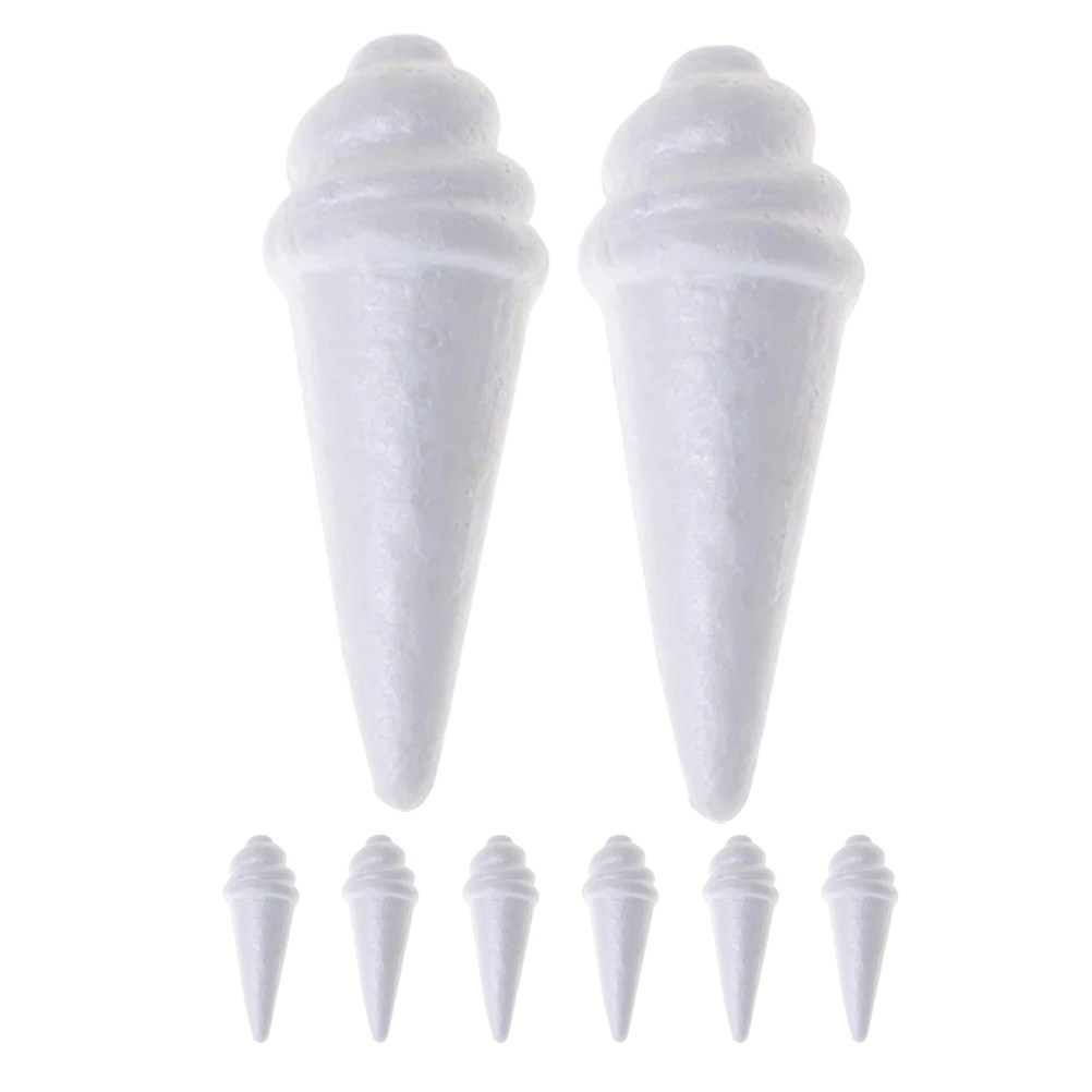 8Pcs Unfinished Ice Cream Foam - đánh giá và giá Art Craft For Kids