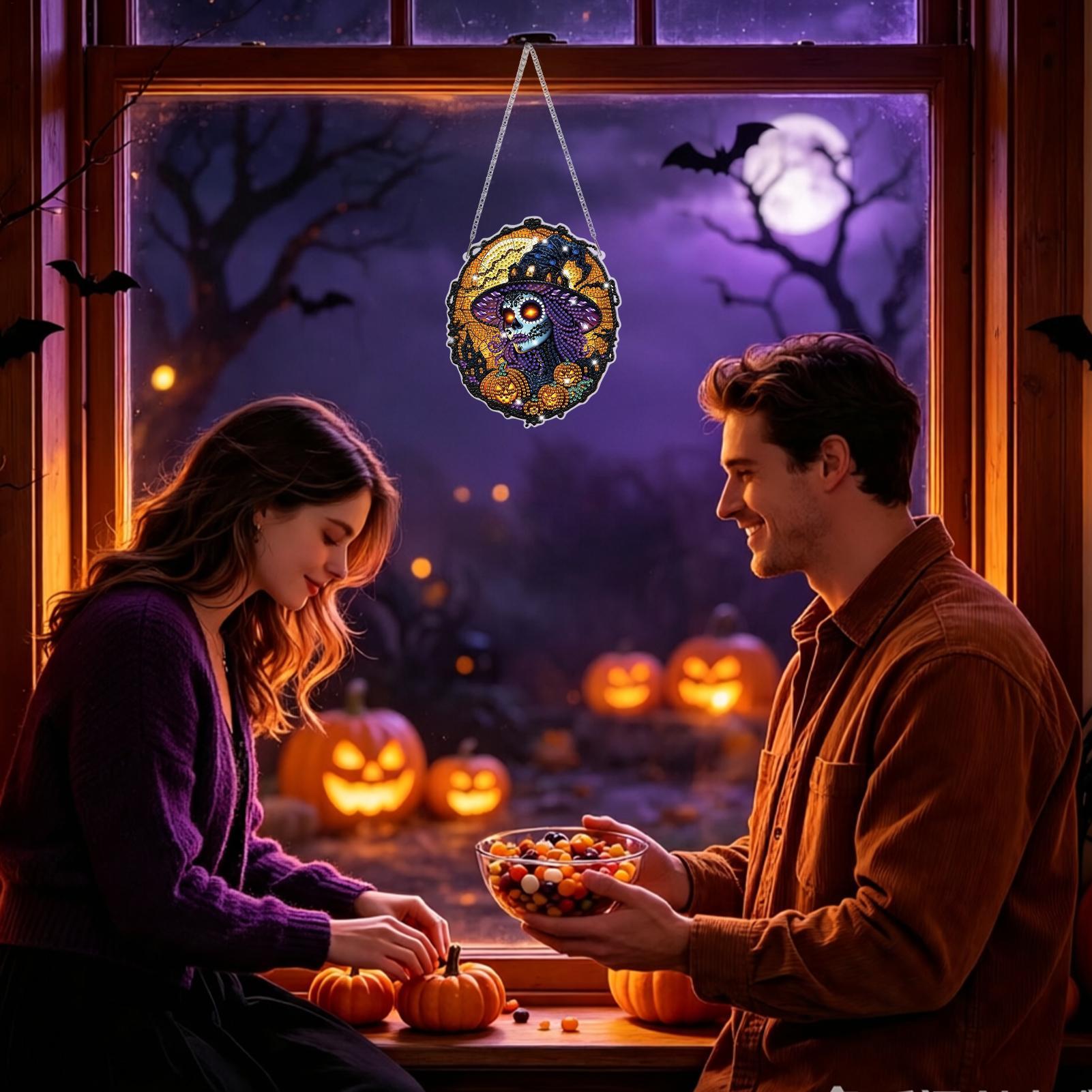 Rhinestone Painting Kit Hallow - đánh giá và giá Art Craft Door