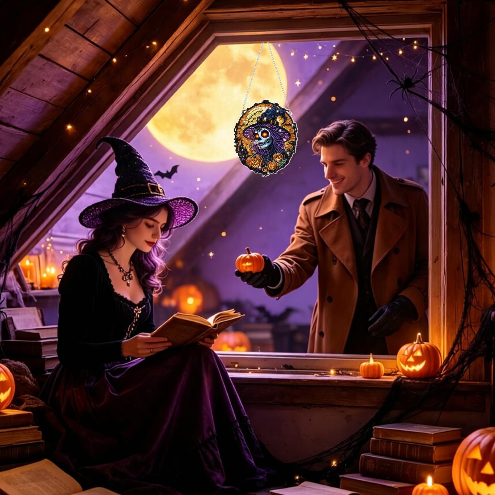 Rhinestone Painting Kit Hallow - đánh giá và giá Art Craft Door