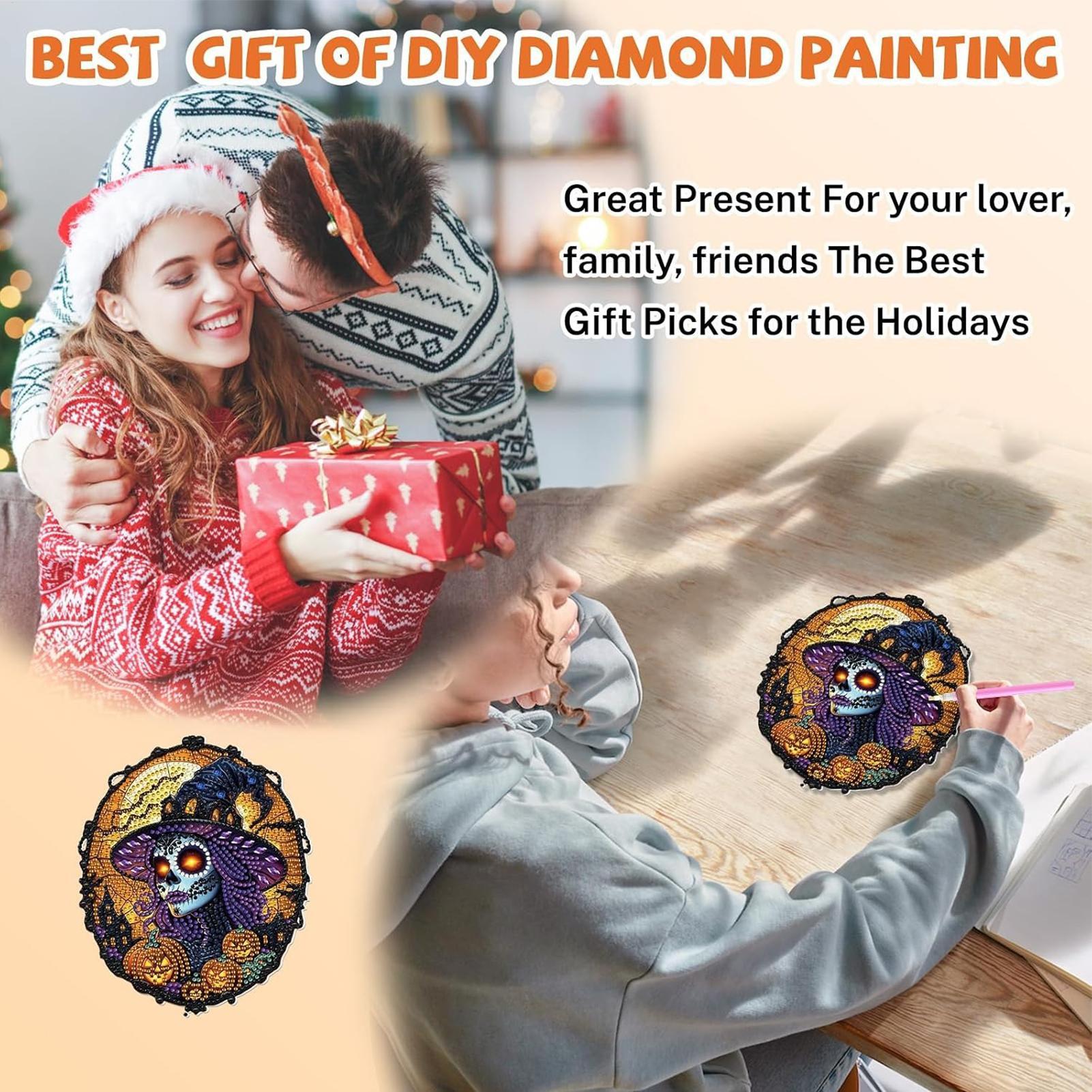 Rhinestone Painting Kit Hallow - đánh giá và giá Art Craft Door
