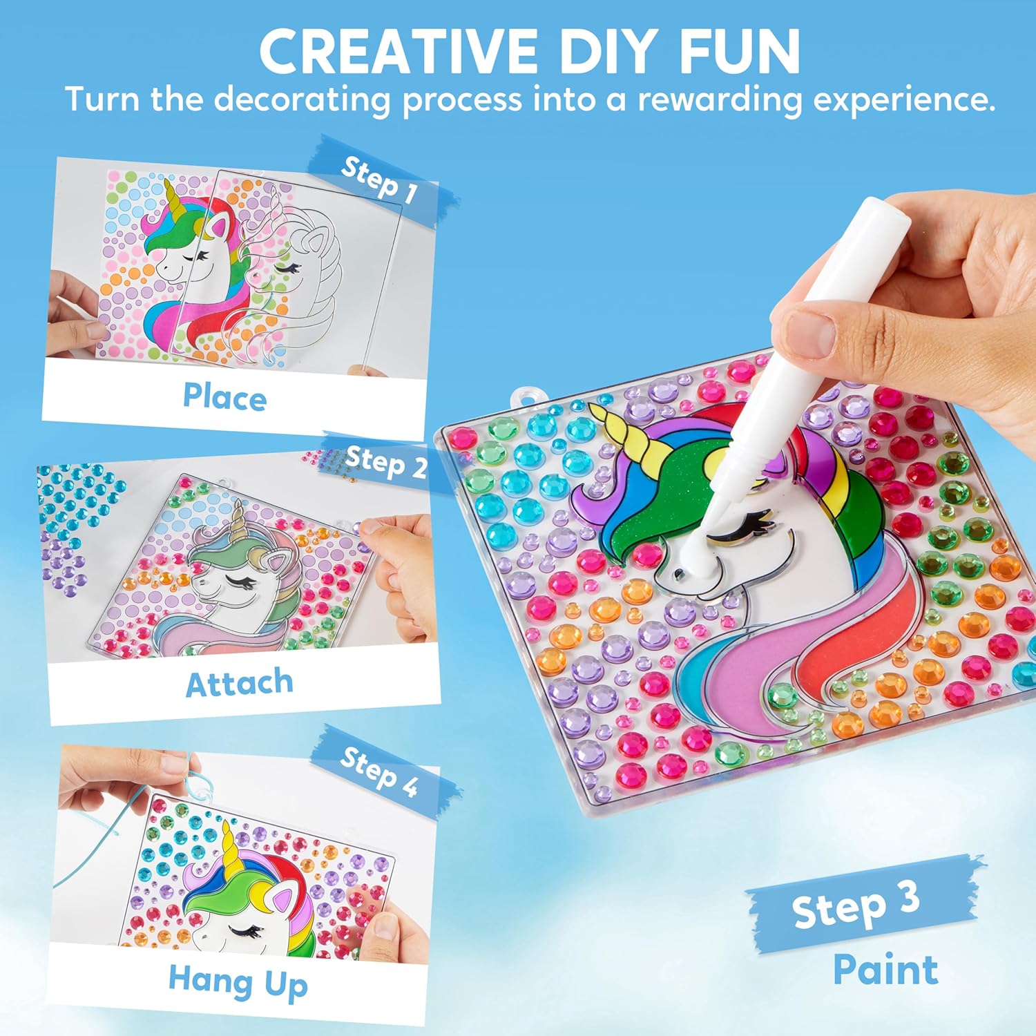 JOYFY 4PCS Window Art 2-in-1 G - đánh giá và giá Art Craft For Christmas