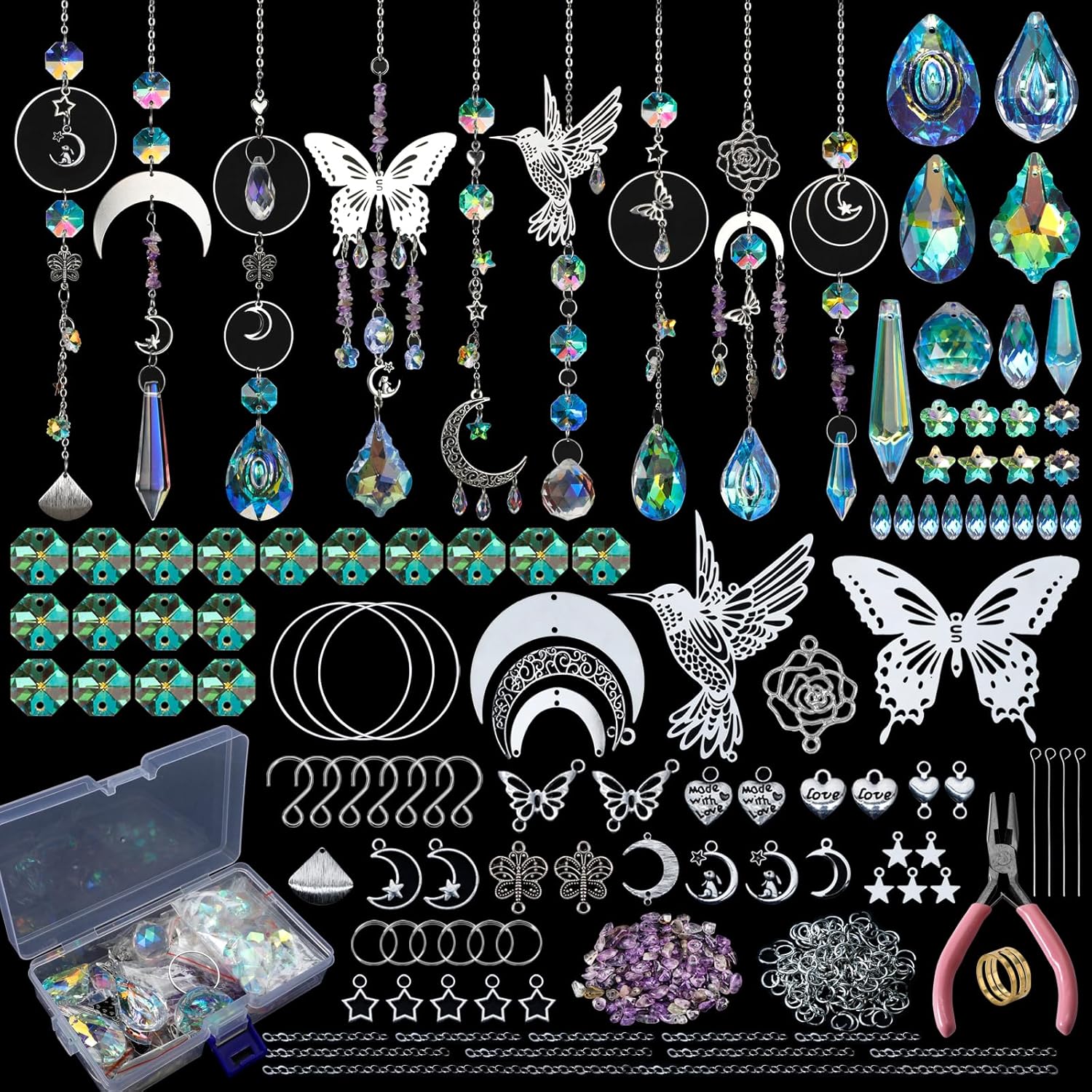 DIY 400pcs SunCatchers Making  - đánh giá và giá Art Craft For Christmas
