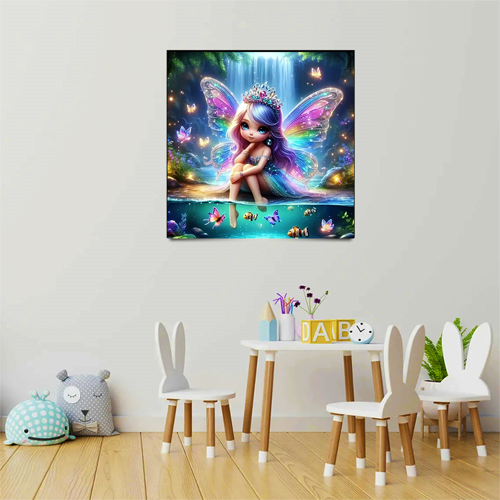 Momoart Girl Diamond Mosaic Po - đánh giá và giá Art Craft Butterfly