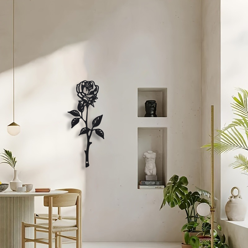 1pc Metal  Art Deco Rose Wall  - đánh giá và giá Art Craft Door