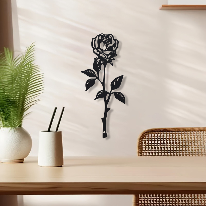 1pc Metal  Art Deco Rose Wall  - đánh giá và giá Art Craft Door